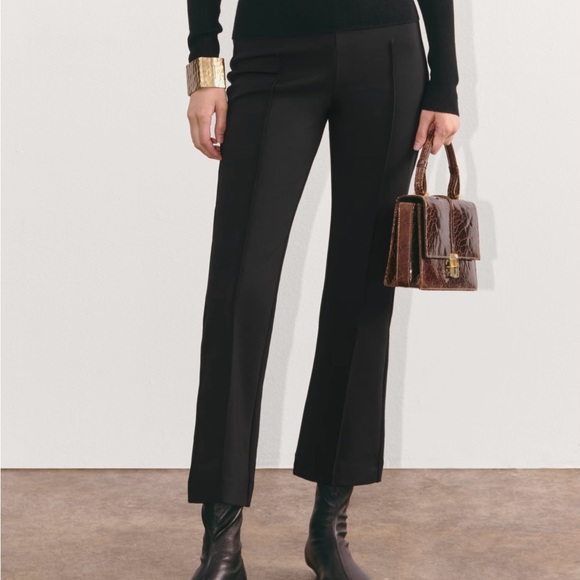 Everlane Pants - Everlane The Dream Kick Flare Pant - Size M, Black, lightly worn